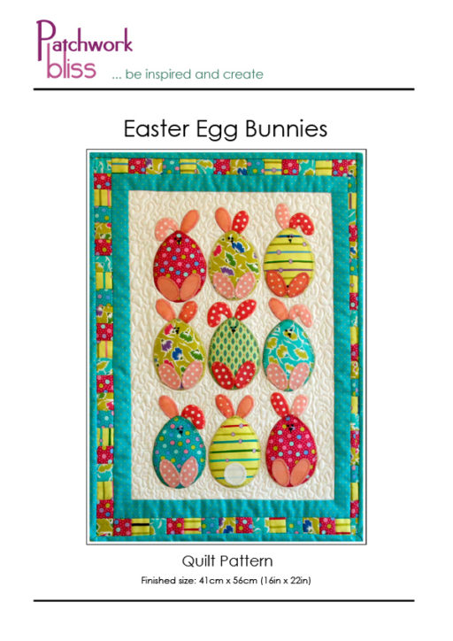 Easter Egg Bunnies Quilt Pattern
